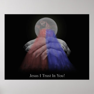 Divine MErcy Eucharist Poster