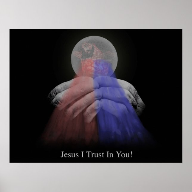 Divine MErcy Eucharist Poster (Vorne)