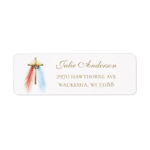 Divine-Mercy-Kreuz und Eheringe