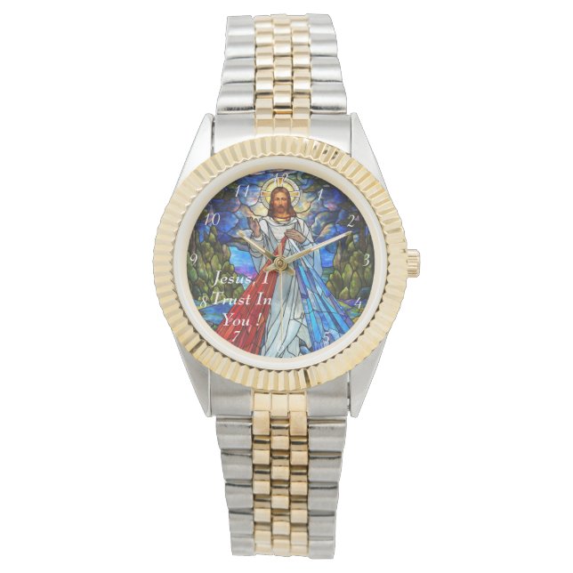 Divine Mercy Watch Armbanduhr (Vorderseite)