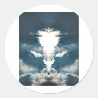 DIVINE RUNDER AUFKLEBER