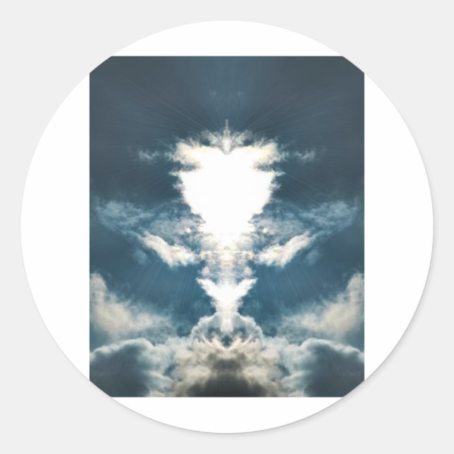 DIVINE RUNDER AUFKLEBER (Vorderseite)
