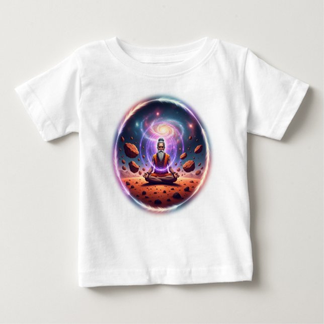Divine Sadhu Meditation T - Shirt (Vorderseite)