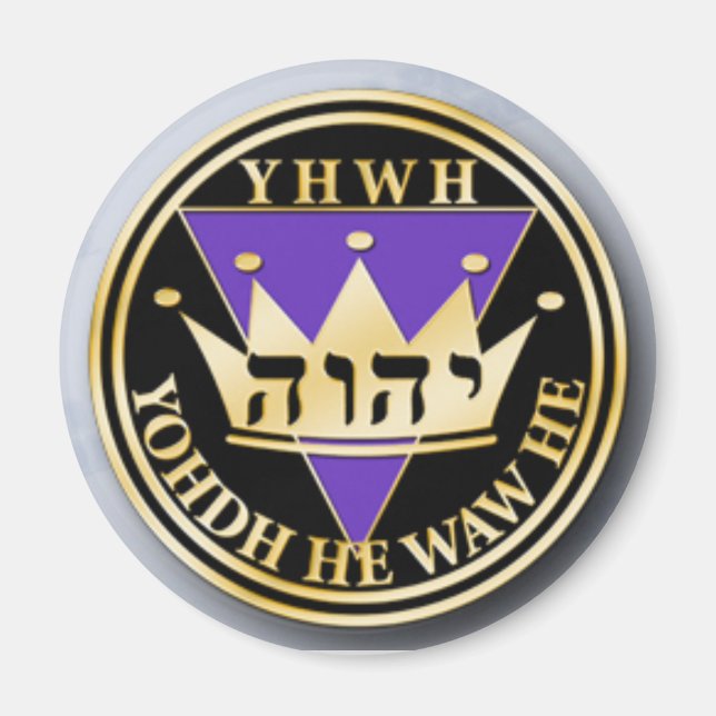 DIVINE-SIEGEL-Goldmagnet Magnet (Vorne)