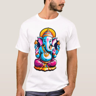 Divine Vibrance - Lord Ganesha T-Shirt