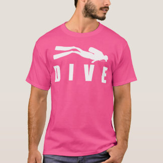 Diving Diver Scuba Diver lizenzierter Diver Deep T-Shirt