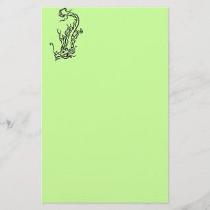 Diving Dragon Briefpapier