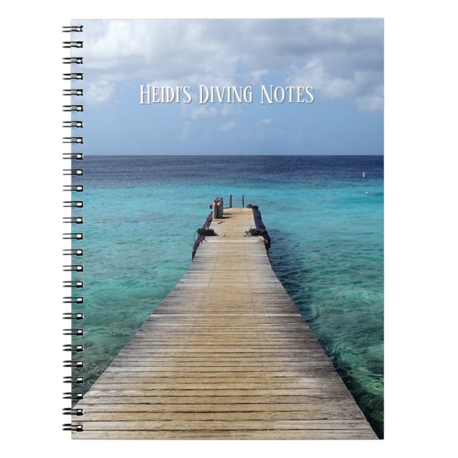 Diving Notebook Notizblock (Vorderseite)