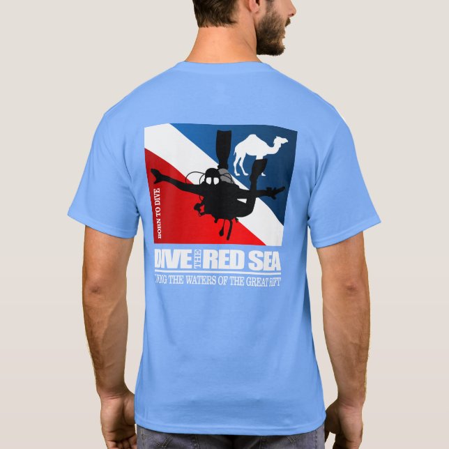 Diving The Red Sea DF2 T - Shirt (Rückseite)