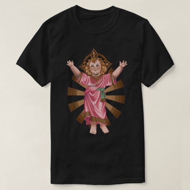 Divino Nino Jesus katholisch T-Shirt (Design vorne)