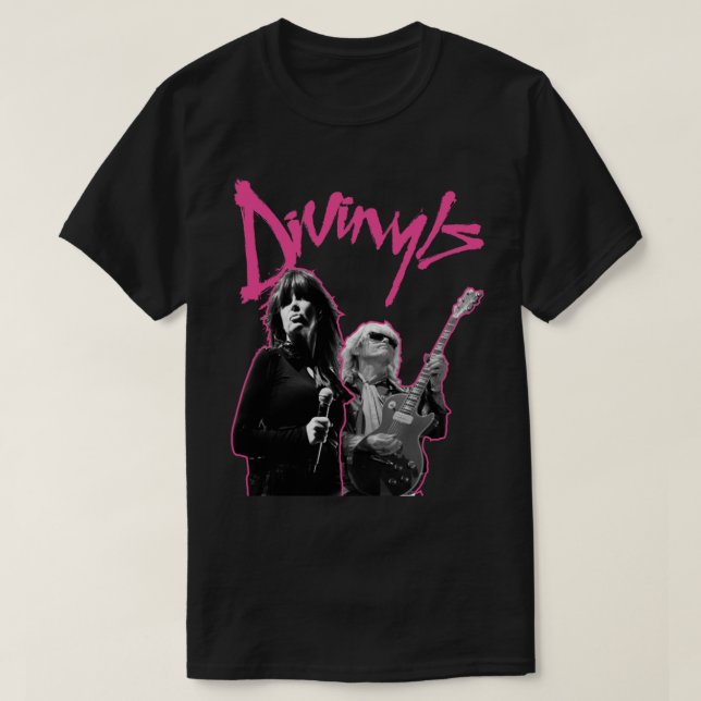 Divinyls T - Shirt AusRock Classic T - Shirt (Design vorne)