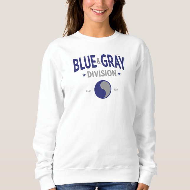 Division Blue & Gray - 29ID Women Sweatshirt (Vorderseite)
