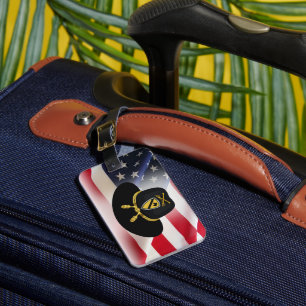 Division Cavalry  Gepäckanhänger