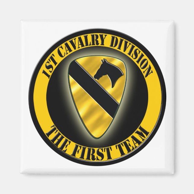 Division Cavalry Magnet (Vorne)