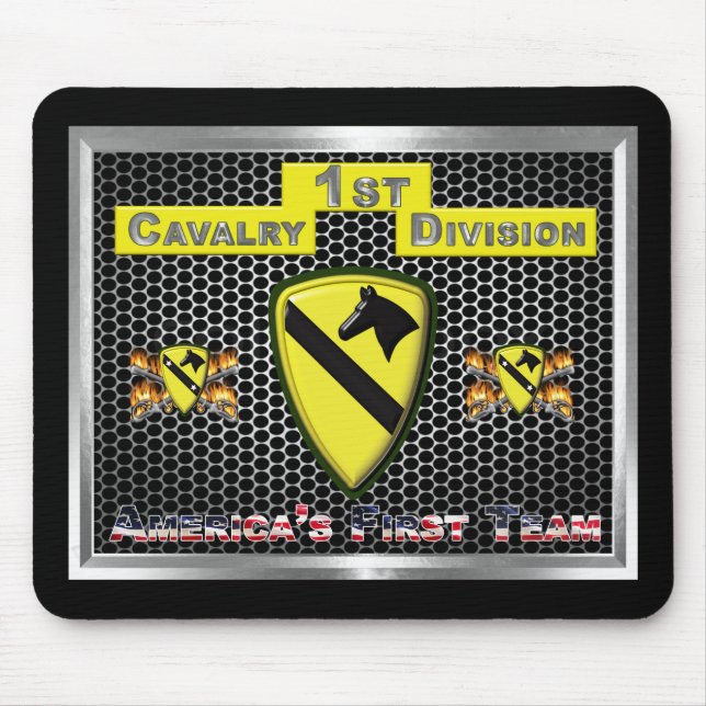 Division Cavalry Mousepad (Vorne)