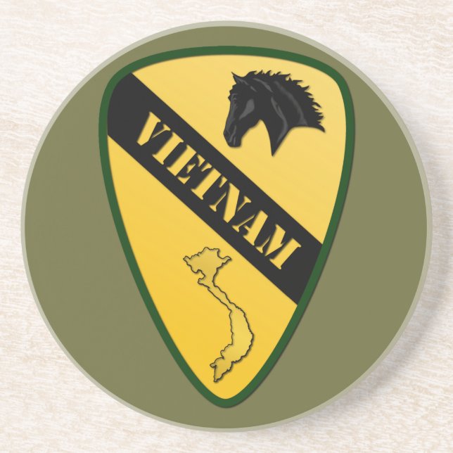 Division Cavalry, Vietnam Getränkeuntersetzer (Vorne)