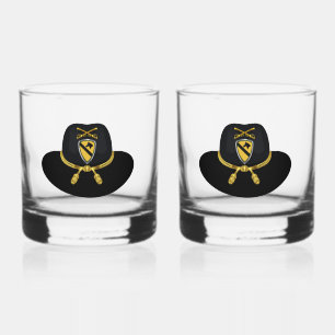 Division Cavalry Whiskyglas