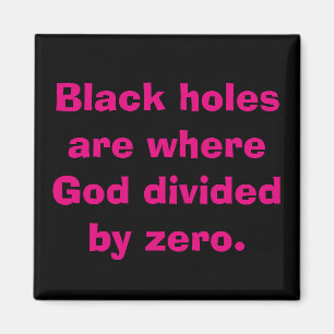 Division durch Zero Math Magnet