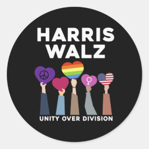 Division Harris Wheimer 2024 1 Runder Aufkleber