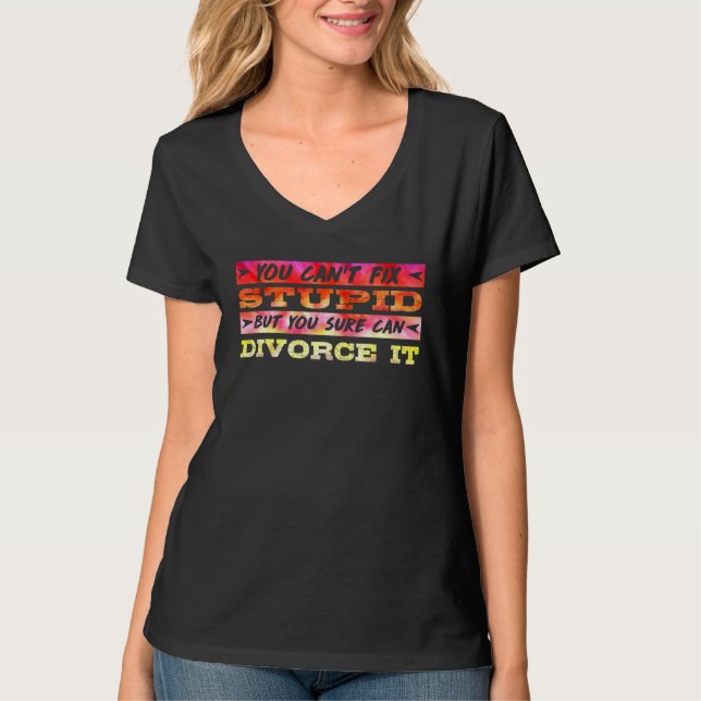 Divorce Party Happily Divorced Men Divorce  1 T-Shirt (Vorderseite)
