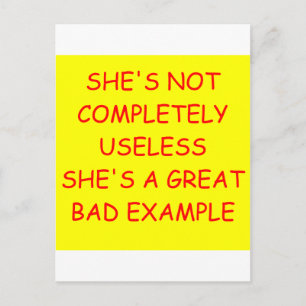 DIVORCE-Witz Postkarte