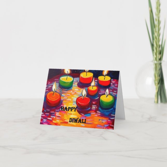 Diwali Card 1 Karte (Vorderseite)