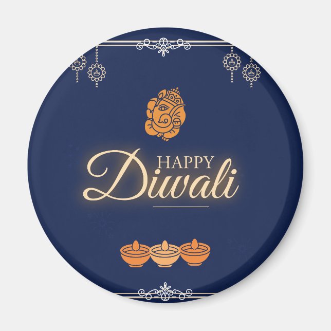 Diwali Celebration Party Magnet (Vorne)