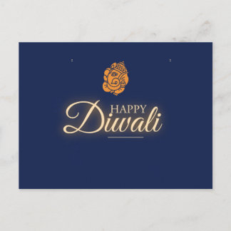 Diwali Celebration Party Postkarte