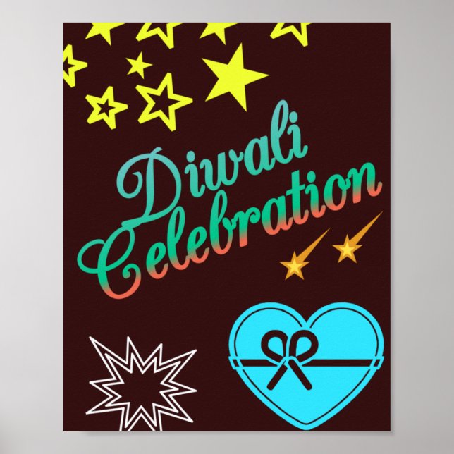 Diwali Celebration poster (Vorne)