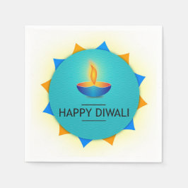 Diwali Diya Napkins Serviette