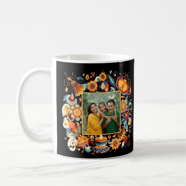 Diwali-Feier Kaffeetasse (Links)