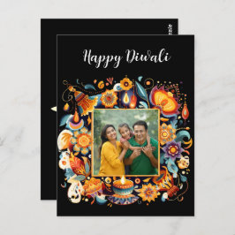 Diwali-Feier Postkarte