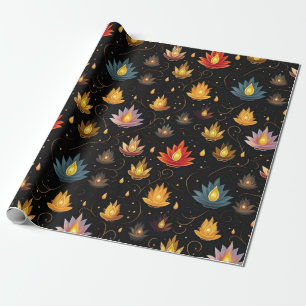 Diwali-Fest der Lichter Geschenkpapier