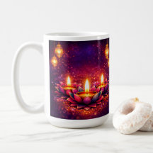 Diwali-Fest feiern, Kaffeetasse