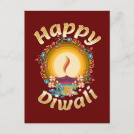 Diwali Festival of Lights Hindu Sikh Jain Postkarte