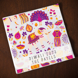 Diwali Festival of Lights Napkin Serviette