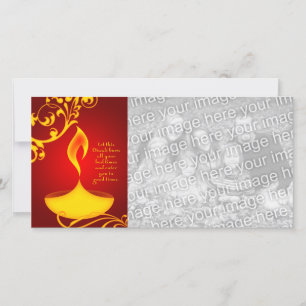 Diwali-Grüße: elegantes Licht