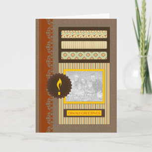 Diwali-Grüße (Scrapbook) Karte