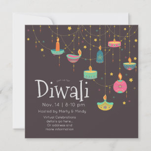 Diwali hängend Deepas Einladung