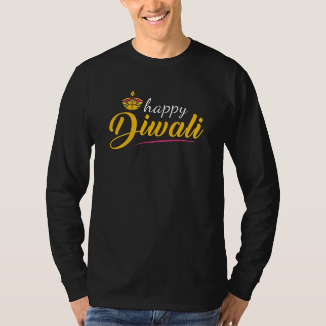 Diwali Happy Diwali T-Shirt (Vorderseite)