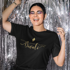 Diwali Health Wealth Weisheit Goldenes Design T-Shirt