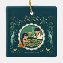 Diwali Keramik Ornament