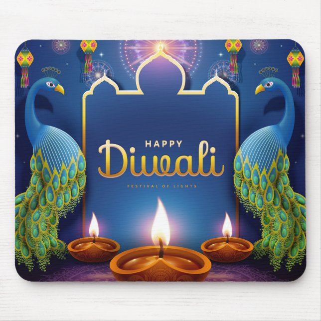 Diwali-Mauspad Mousepad (Vorne)
