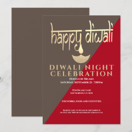 Diwali Night Celebration of Light Einladung