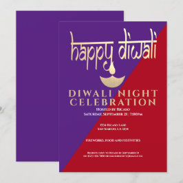 Diwali Night Celebration of Light Einladung