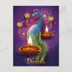 Diwali Postcard Postkarte