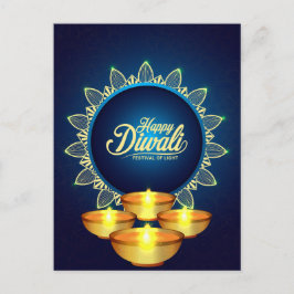 Diwali Postcard Postkarte