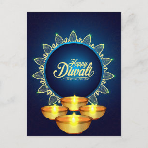 Diwali Postcard Postkarte