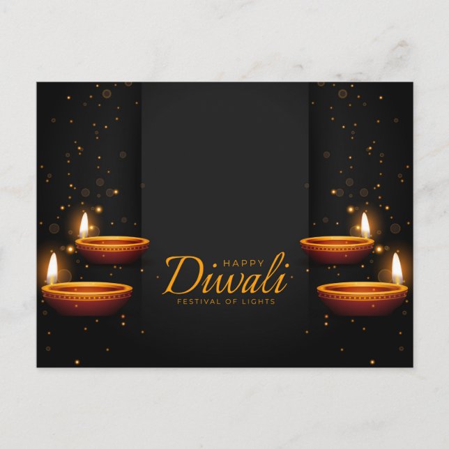 Diwali Postcard Postkarte (Vorderseite)