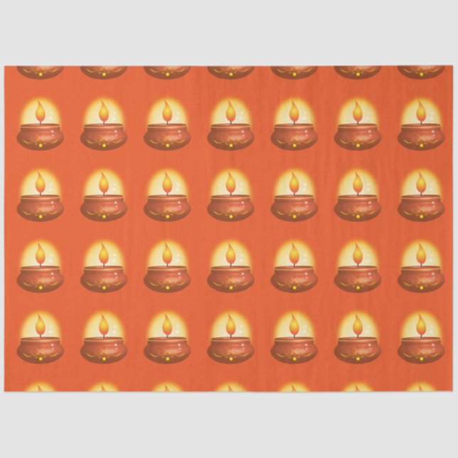 Diwali Seidenpapier (Vorderseite)